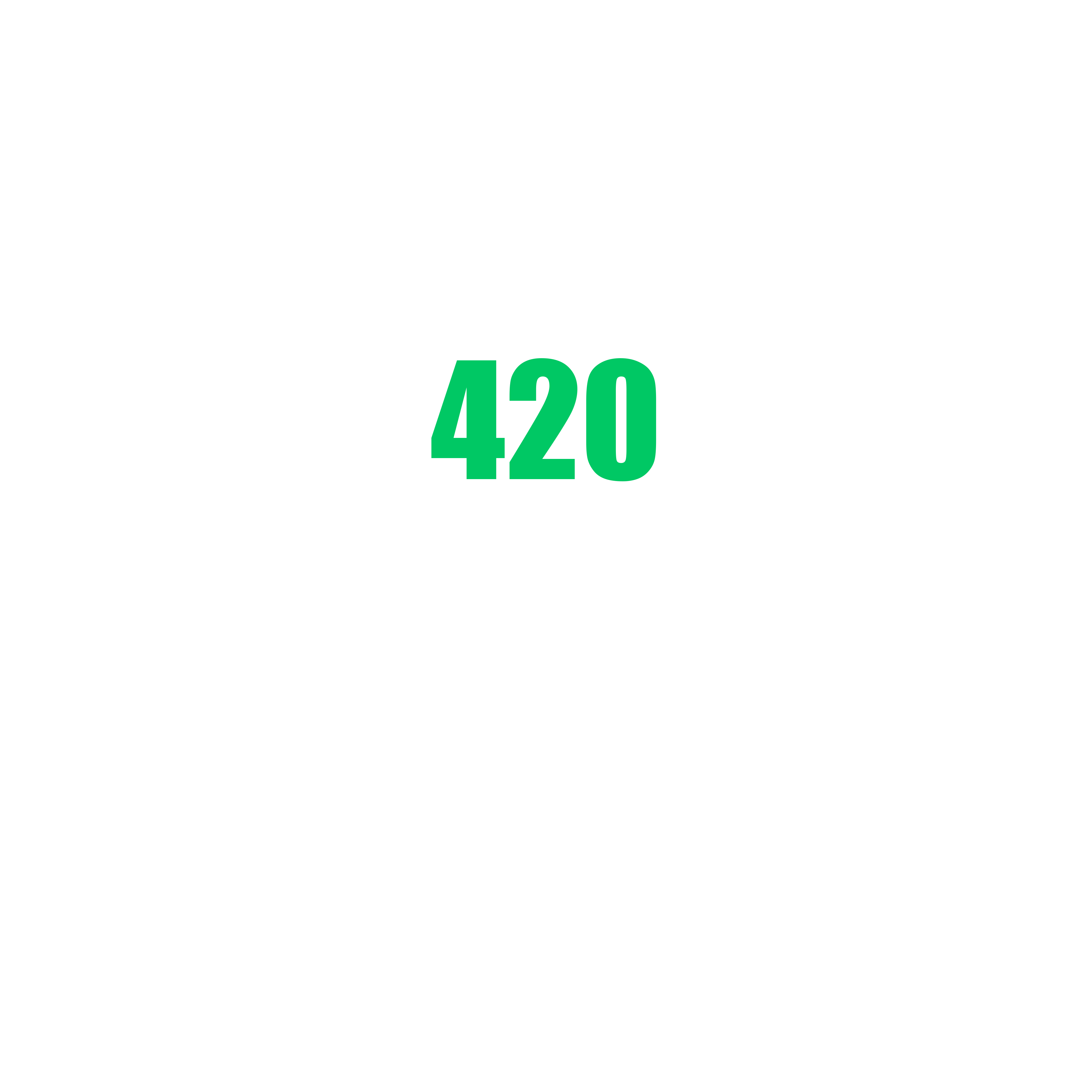 420Blazin Logo Tee